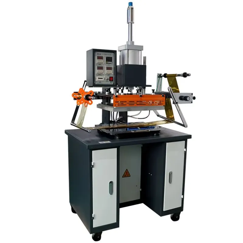 Foil Transfer Machine - เครื่องรีดร้อนแบบลูกกลิ้ง JD-300 สำหรับสเก็ตบอร์ด เครื่องปั๊มฟอยล์ร้อนอัตโนมัติสำหรับสเก็ตบอร์ด