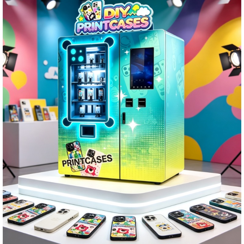 Commercial Printing Shop - เครื่องพิมพ์เคสมือถือ UV แบบ DIY บริการตนเอง พร้อมจำหน่าย