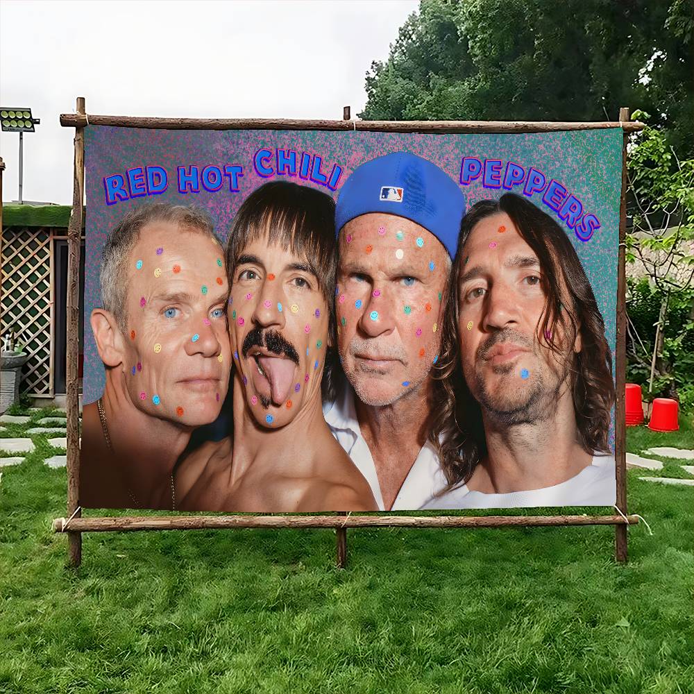Commercial Printing Inc - R-Red Hot C-Chili Peppers ป้ายโฆษณาเชิงพาณิชย์สำหรับงานพิมพ์ขั้นสูง ป้ายธงบริษัท