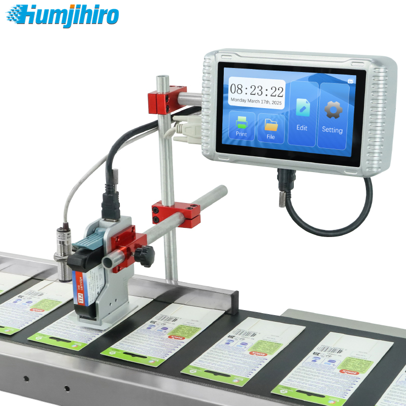 Commercial Printing Products - เครื่องพิมพ์อิงค์เจ็ทความร้อนออนไลน์ขนาดหน้าจอ 7.0 นิ้ว สำหรับพิมพ์ QR Code