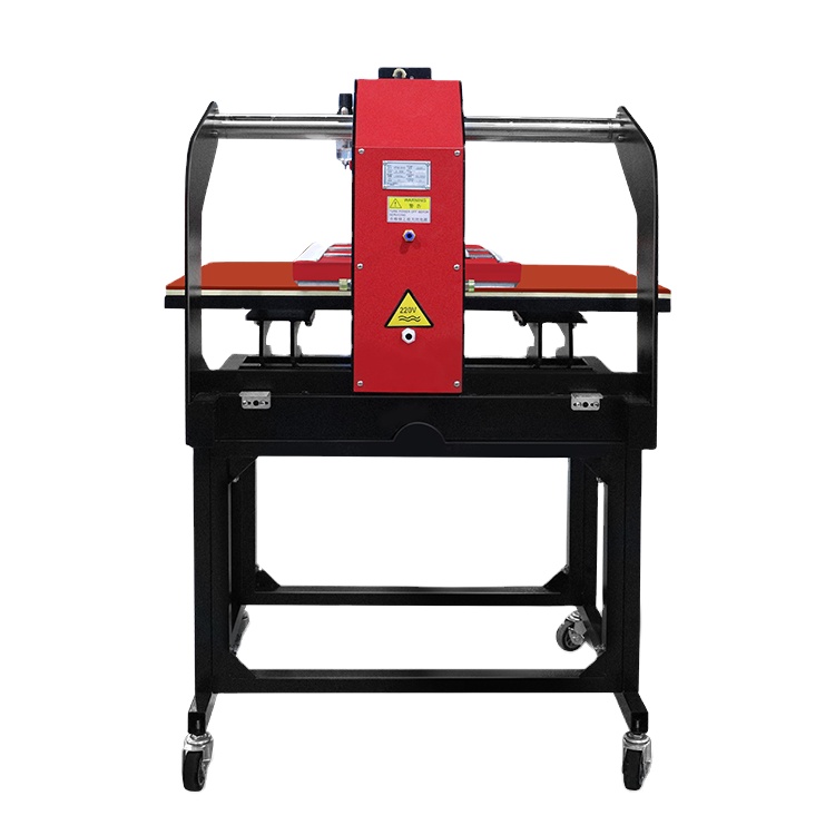Commercial Printing Shop - เครื่องรีดร้อนระบบลมแบบสองสถานีทำงานอัจฉริยะ ขนาดใหญ่ สำหรับร้านพิมพ์เสื้อยืดเชิงพาณิชย์