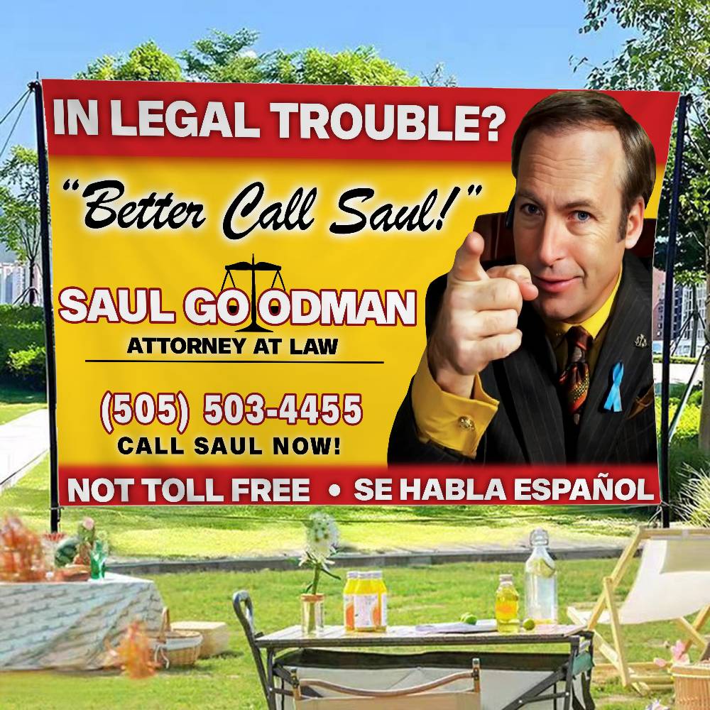 Commercial Printing Inc - ธงโฆษณาเชิงพาณิชย์แบบพิมพ์ขั้นสูง Classic Crime B-Better C-Call S-Saul