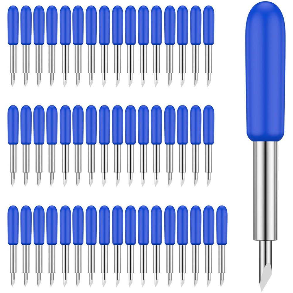 Cutting Plotter Blade - ใบมีดโรแลนด์ คริคัท สำหรับเครื่องตัดสติ๊กเกอร์ 30/45/60 องศา จำนวน
