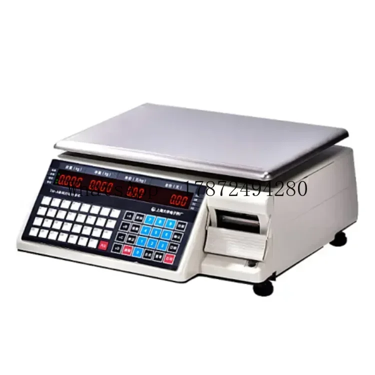 Commercial Printing Machine Price - เครื่องชั่งน้ำหนักเชิงพาณิชย์พร้อมเครื่องพิมพ์บาร์โค้ด เครื่องคำนวณราคาขายปลีก และเครื่องพิมพ์ฉลาก