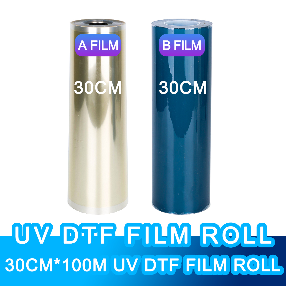 Foil Transfer Machine - ฟิล์ม DTF UV 30ซม. * 100ม.