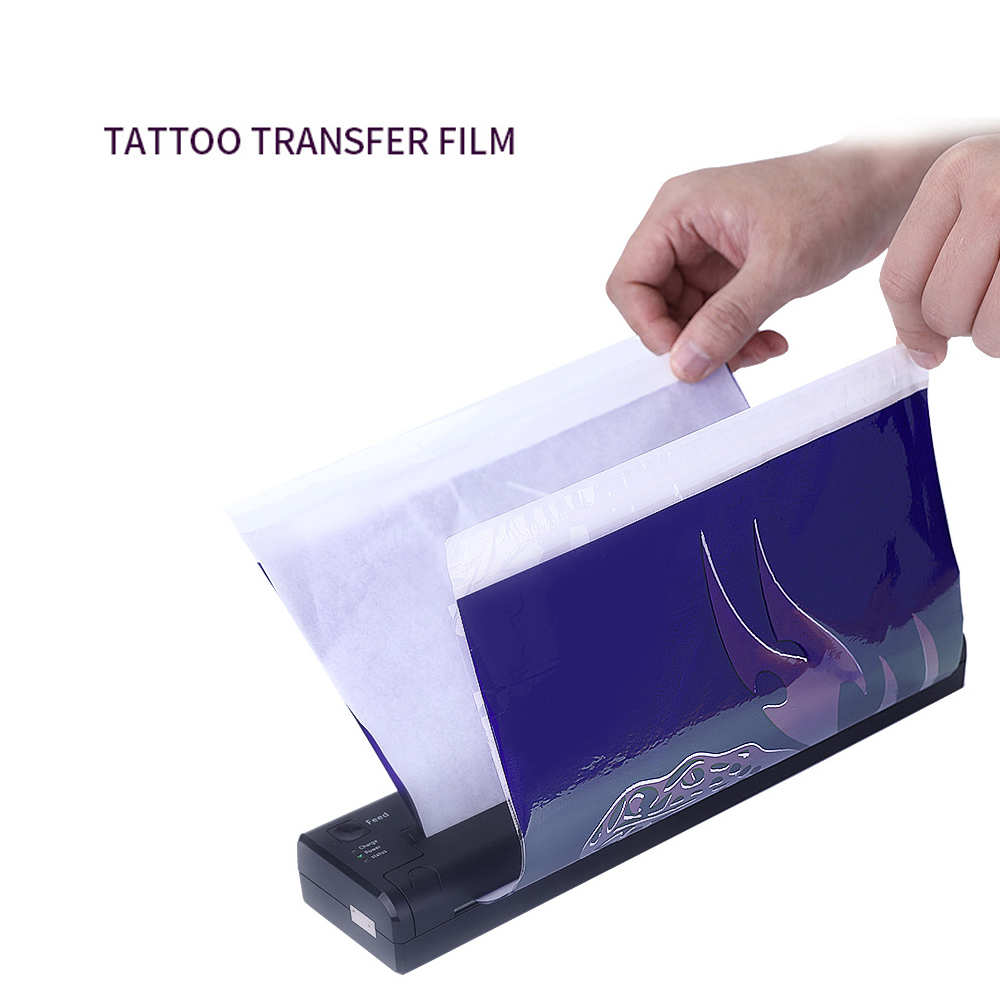 50PCS Tattoo Transfer ฟิล์มกระ - Foil Transfer Machine บทวิจารณ์และราคา