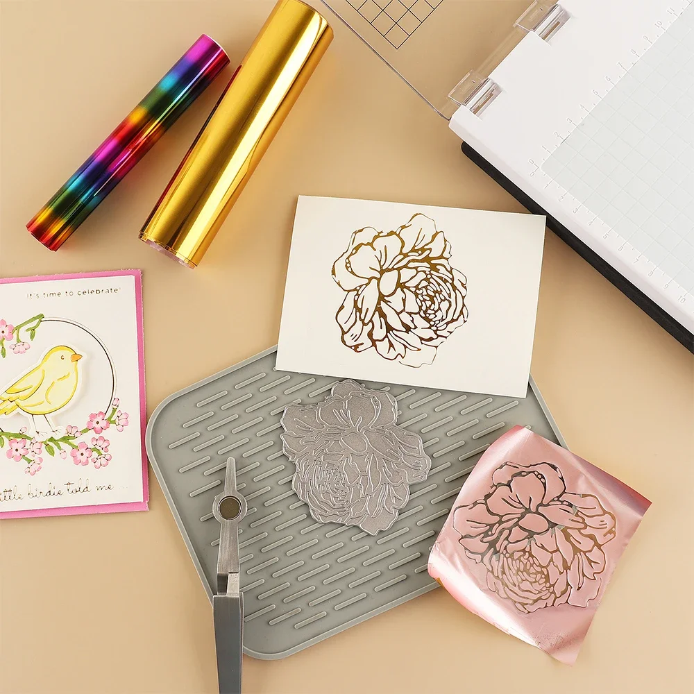 1ม้วน5เมตร x 15ซม. แผ่นฟอยล์ร้ - Foil Transfer Machine บทวิจารณ์และราคา