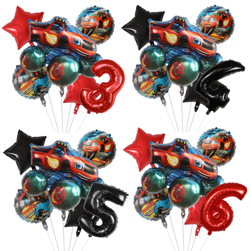 1 ชุด Blaze Monster ฟอยล์บอลลู - Foil Transfer Machine บทวิจารณ์และราคา