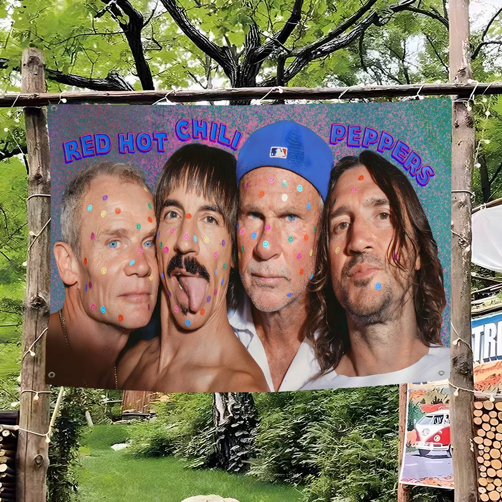 R-Red Hot C-Chili Peppers ป้าย - Commercial Printing Inc บทวิจารณ์และราคา