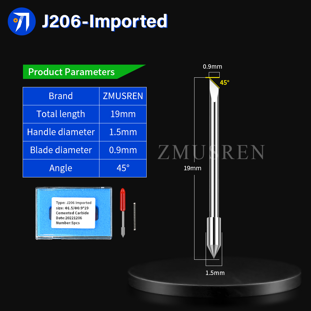 10 กล่อง / 50 ชิ้น ใบมีด Jingw - Cutting Plotter Blade บทวิจารณ์และราคา