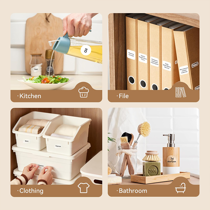 Niimbot 1/3/10 ม้วนสีขาวป้ายคว - Commercial Printing Inc บทวิจารณ์และราคา