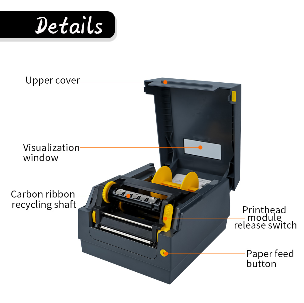 เครื่องพิมพ์ฉลากบาร์โค้ดแบบถ่า - Commercial Printing Machine Price บทวิจารณ์และราคา