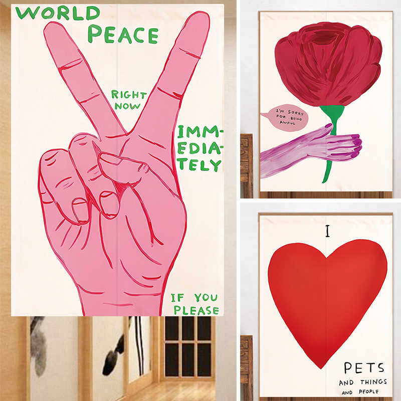 VIKAMA ม่านประตูโนเรนลายหัวใจว - Commercial Window Printing บทวิจารณ์และราคา