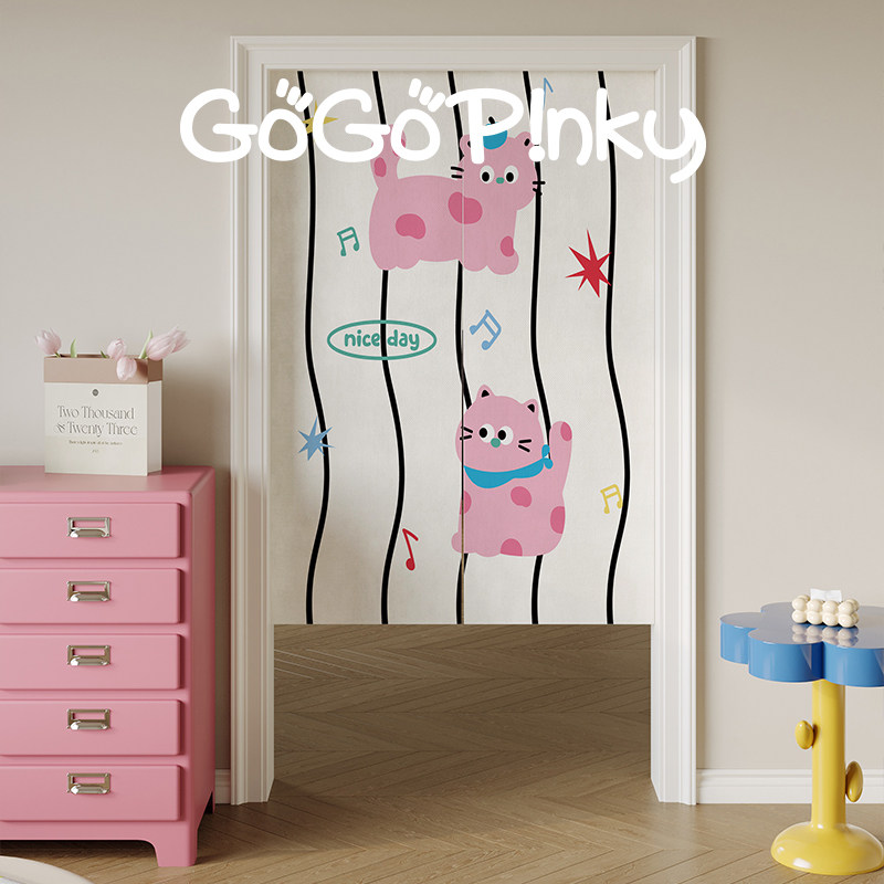 ม่านประตู VIKAMA สีชมพู-ฟ้า ลา - Commercial Window Printing บทวิจารณ์และราคา