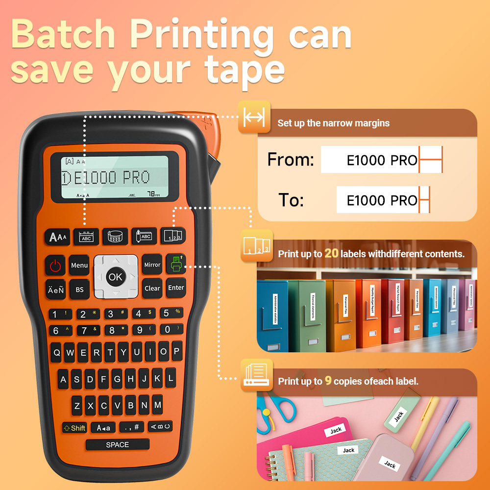คีย์บอร์ด QWERTY E1000 เครื่อง - Commercial Printing Inc บทวิจารณ์และราคา