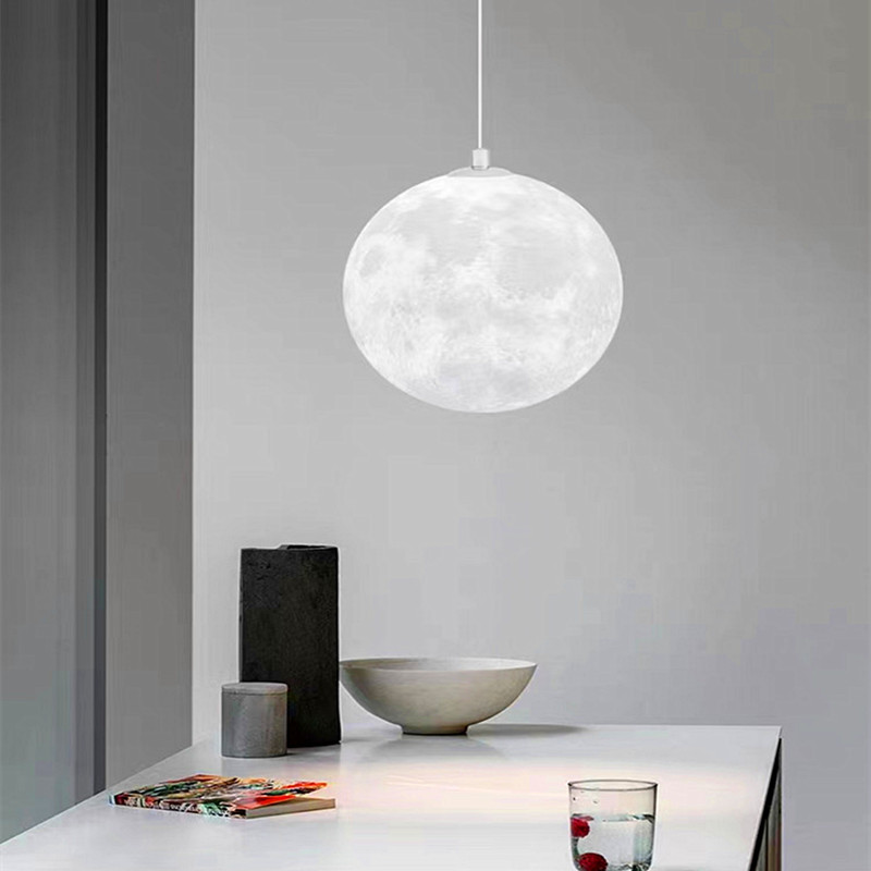 3D การพิมพ์ Moon โคมระย้าห้องน - Hall Commercial Printing บทวิจารณ์และราคา