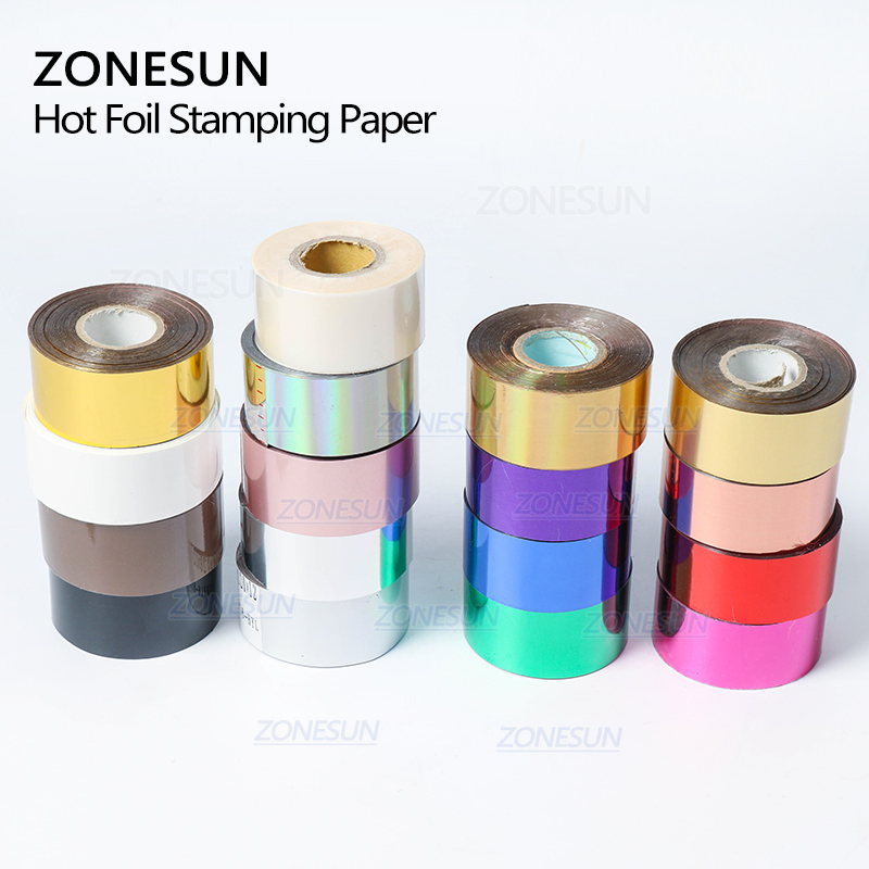 ZONESUN 3/4/5 ซม.ทองเงินสีดําฟ - Foil Transfer Machine บทวิจารณ์และราคา