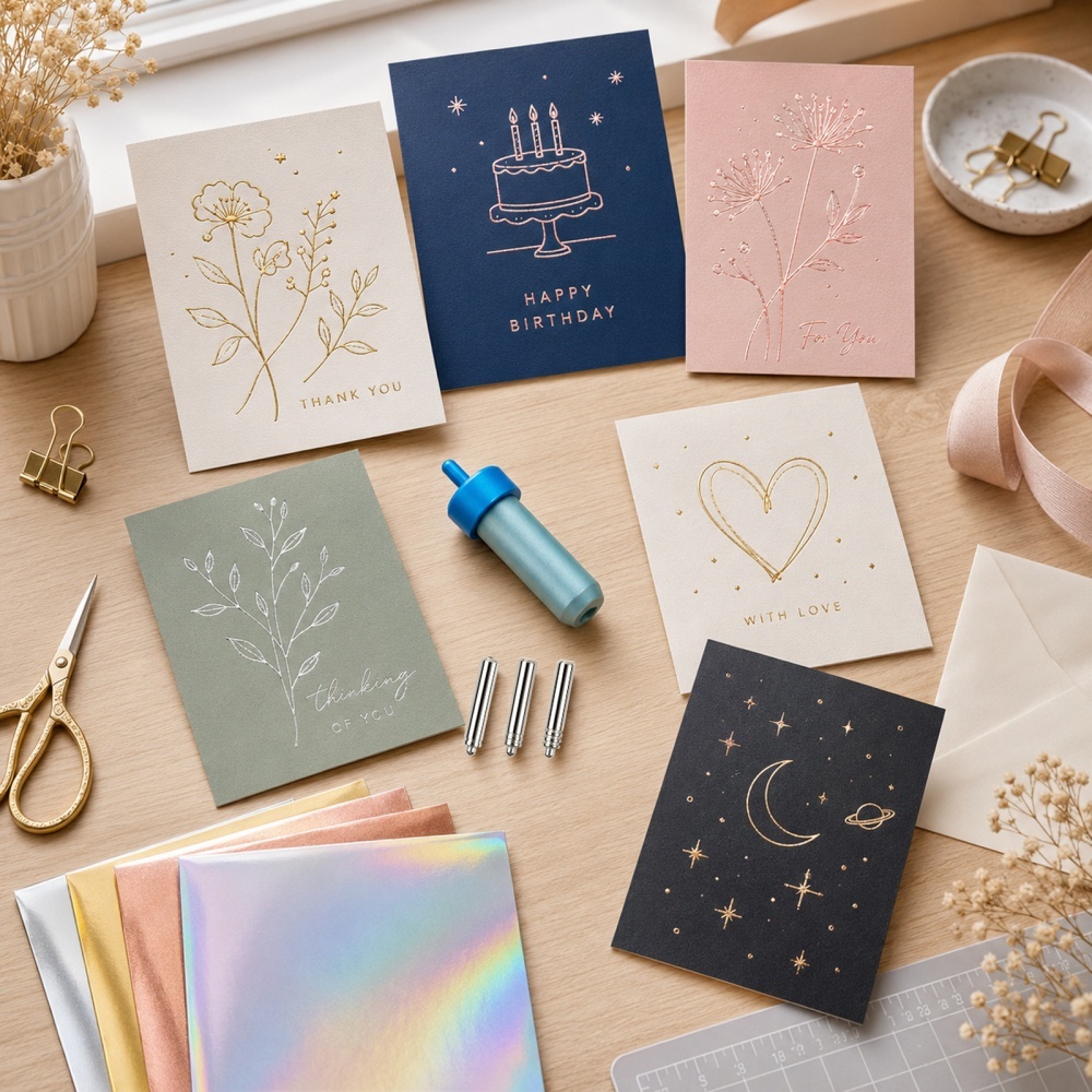 ชุดอุปกรณ์ถ่ายโอนฟอยล์ 3-in-1  - Foil Transfer Machine บทวิจารณ์และราคา