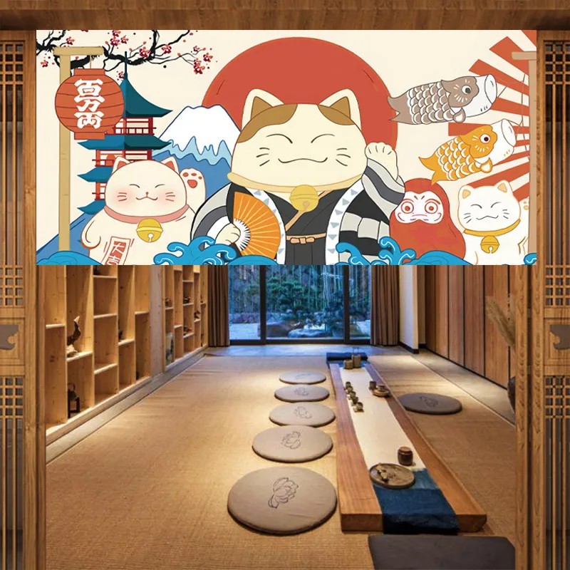VIKAMA ผ้าม่านประตูสไตล์ญี่ปุ่ - Commercial Window Printing บทวิจารณ์และราคา